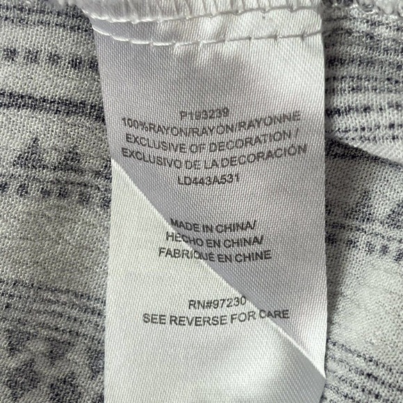 DYLAN Ryan Pullover Tunic Blouse 3X Embroidered Boho 100% Rayon 3/4 Sleeve - Picture 6 of 7